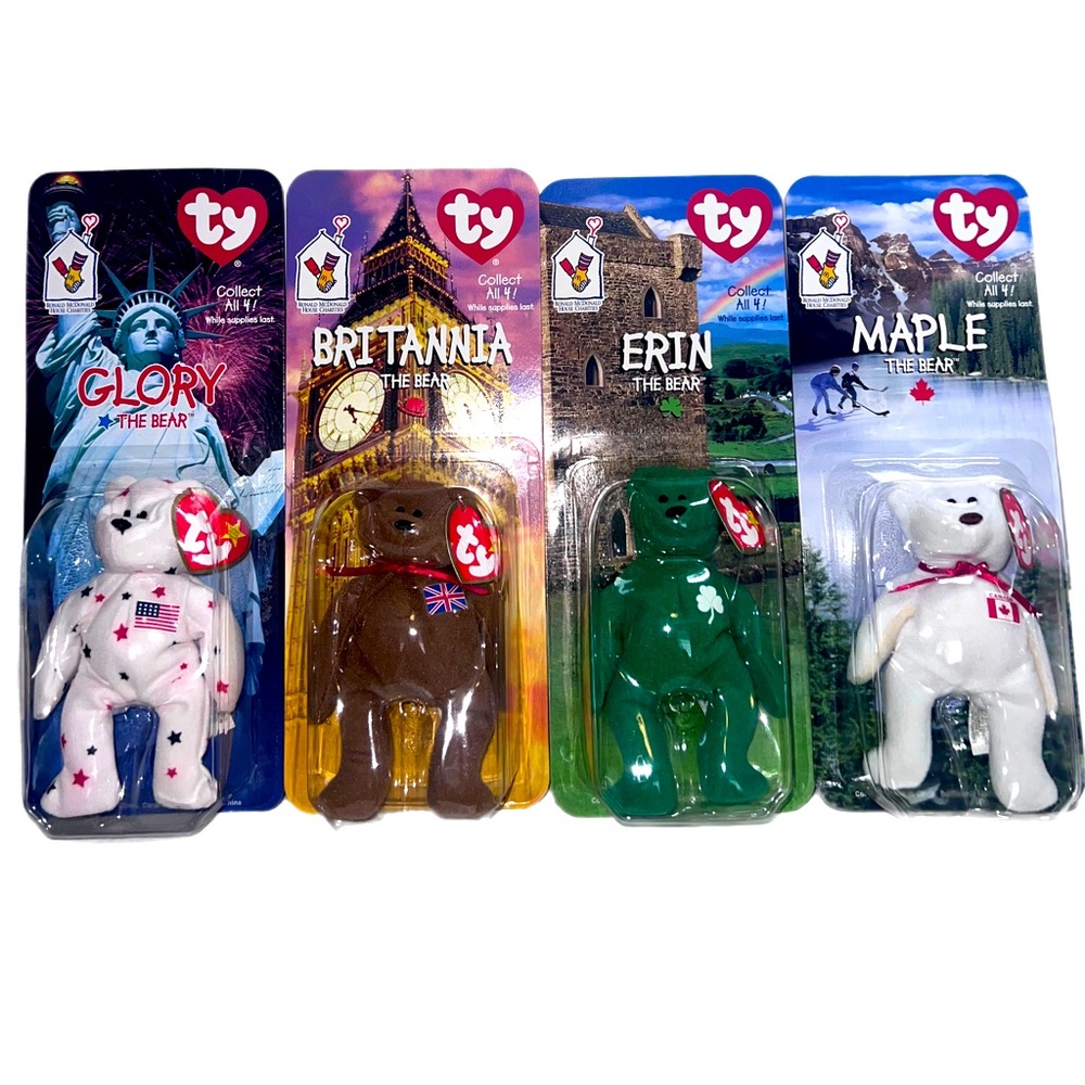 1999 Ty McDonalds International Beanie Babies